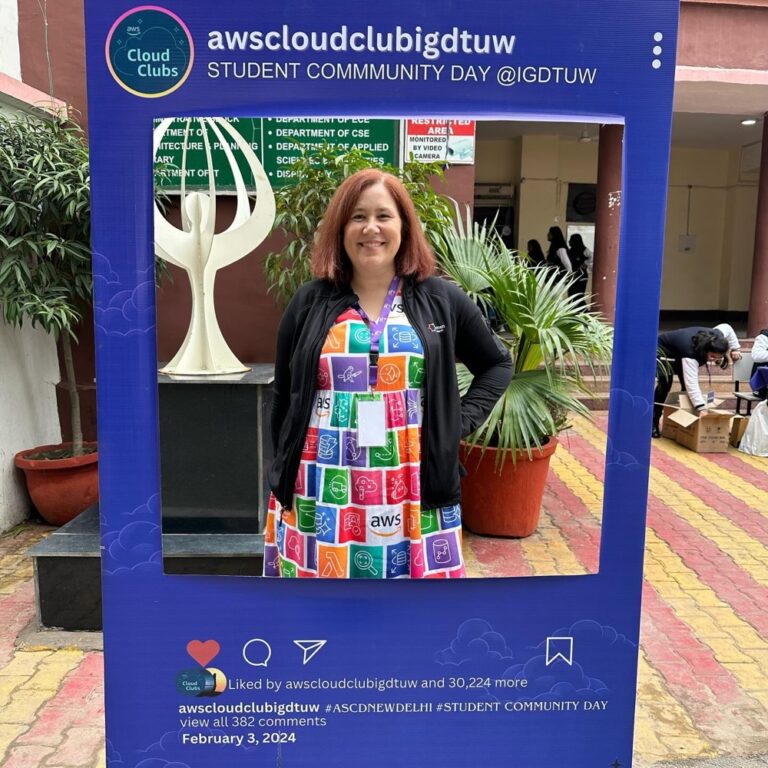 Vey excited to meet the @awscloudclubigdtuw community today! And it’s always great to catch up with @dheerajtechinsight. ❤️🇮🇳