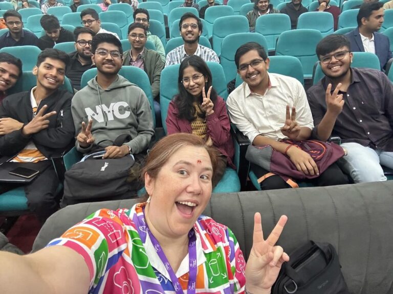 Super excited to be here in Jaipur to talk about generative AI with @awsugjaipur and the AWS Cloud Club Jaipur!

Thank you Aditya, Ayushi, @jecrcfoundationofficial, @pratham_software and all the volunteers that made this possible. ❤️🇮🇳

#awscloudclubs