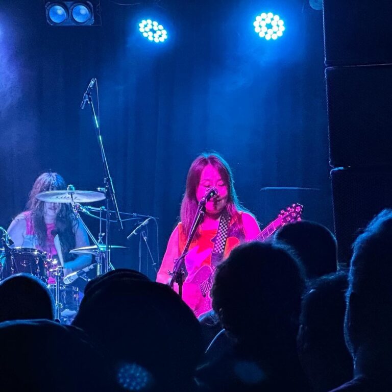 SHONEN KNIFE!!! Basking in absolute joy as a couple 60yo Japanese women (and their younger but still kickass drummer) tore the roof off the Crow Bar. 🎸 I was so happy when they played “Twist Barbie,” but then towards the end they launched into “Buttercup (I’m a Super Girl)” and I lost my damn mind. I first listened to this band in high school, and to finally see them in person was beyond what my 16yo self would have imagined. And we ate some excellent BBQ too. 😂❤️