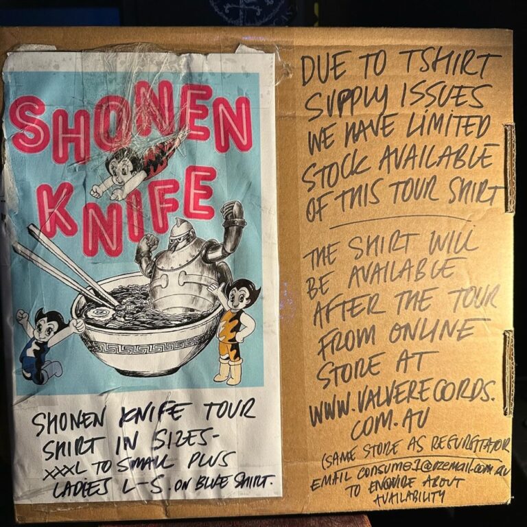 SHONEN KNIFE!!! Basking in absolute joy as a couple 60yo Japanese women (and their younger but still kickass drummer) tore the roof off the Crow Bar. 🎸 I was so happy when they played “Twist Barbie,” but then towards the end they launched into “Buttercup (I’m a Super Girl)” and I lost my damn mind. I first listened to this band in high school, and to finally see them in person was beyond what my 16yo self would have imagined. And we ate some excellent BBQ too. 😂❤️