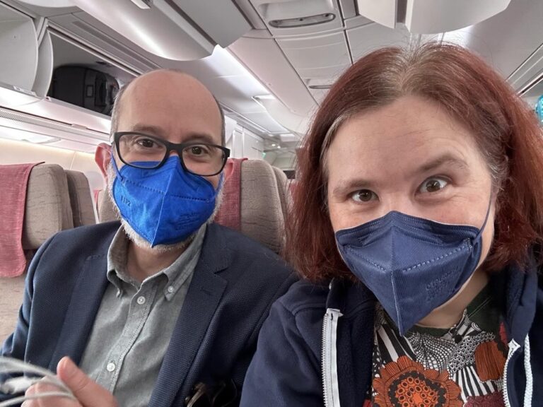 Still getting over my cold from Singapore, but I’m on the plane to Seoul! Thankfully I have someone to look after me this week. See you at the Seoul AWS Summit!! ✈️