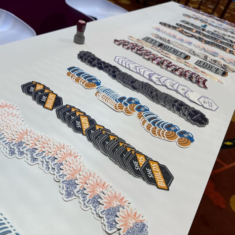 If you’re at the #AWS Summit Singapore, be sure to stop by the Developer Lounge (in the Orchid Ballroom)! We have lots of stickers, community talks, and fun demos to check out. ❤️👗