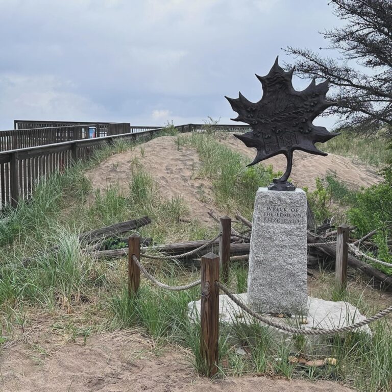 A cloudy, gusty, rainy day seemed like the perfect occasion to check out the Whitefish Point Shipwreck Museum. We also visited the Tahquamenon Falls (and brewery), as well as the Sault Ste. Marie locks… 🚢⚓️🌧️