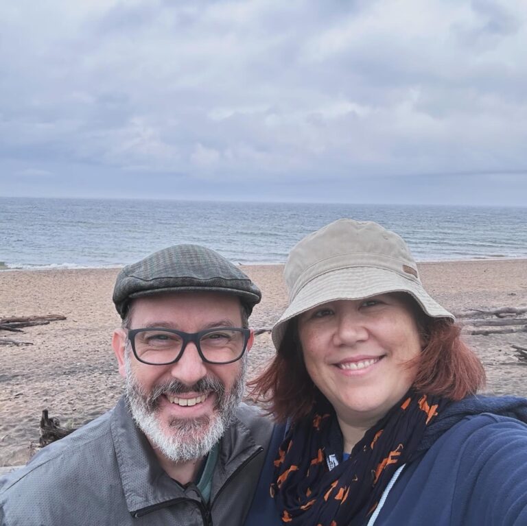 A cloudy, gusty, rainy day seemed like the perfect occasion to check out the Whitefish Point Shipwreck Museum. We also visited the Tahquamenon Falls (and brewery), as well as the Sault Ste. Marie locks… 🚢⚓️🌧️