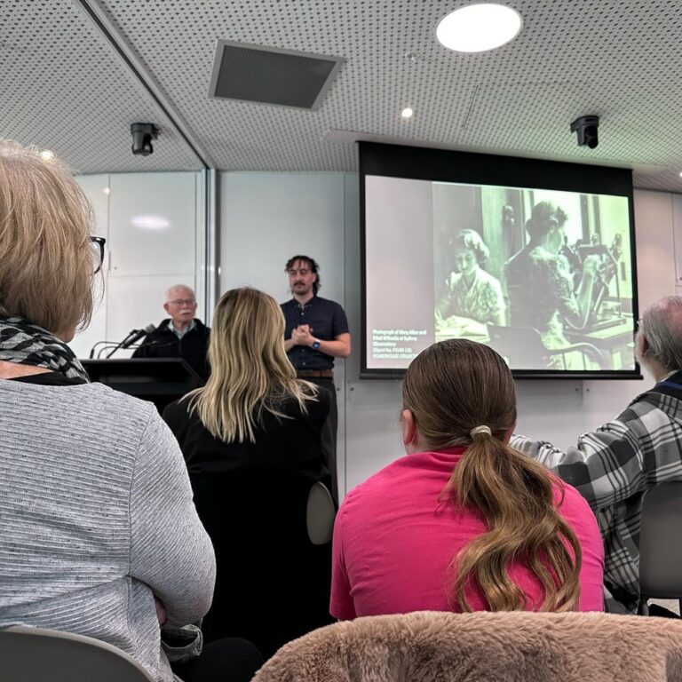 A few months back Rodd said to me: “I booked us in for an afternoon lecture at the library on outer space… because you’ll be retired and so that’s our life now.” 🧑‍🚀❤️ Thanks to the @cityofsydney Library and the @powerhousemuseum volunteers for the excellent session! We heard about Australian women astronomers, moon rocks, and learned all about the Saturn V rocket (with the help of a Lego model). #moonday 🚀🌔