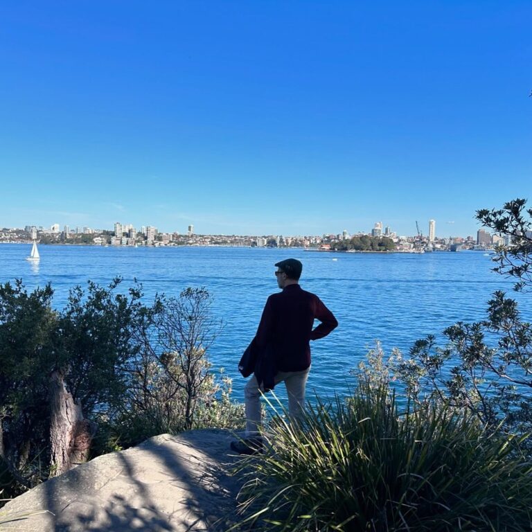 What a beautiful day! We went on an expedition over the Harbour Bridge to Cremorne, where we walked all around the point. It’s lovely! Sandstone cliffs, patches of regenerated native bushland, sailboats, formal gardens, stunning mansions, and many bush turkeys. Then we caught the ferry back for those million dollar views… ⛴️ ☀️ ❤️