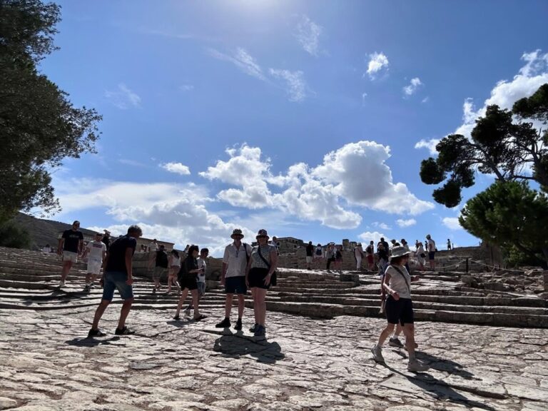 Knossos. Unfortunately it’s pretty hard to separate out what is actual archaeology from the deluded, fanciful “reconstruction” of the British guy who excavated it, but it was still fascinating to see the ruins of a civilisation we know so little about.