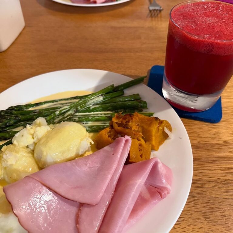 Springtime is SPARGELZEIT! Served by the Snook with a blackberry gin fizz. 😋