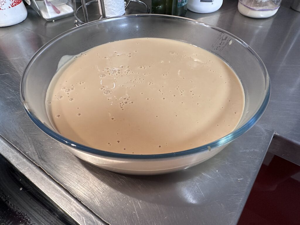 Coffee custard