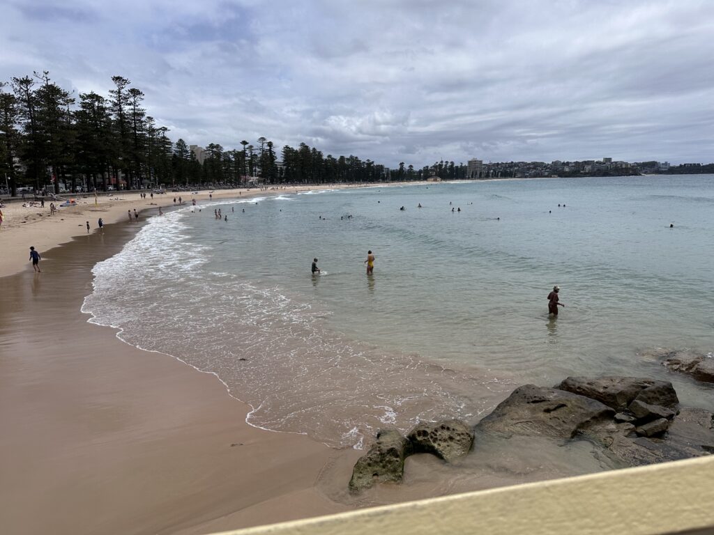 South end of Manly beach