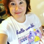 New @sailorhg shirt. Hello world! ❤️💻👱‍♀️ https://t.co/KP202i8vmo https://t.co/Ok45mGQqph