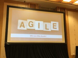 Nice of the #voxxeddayssingapore team to honor Mike Beedle by naming the Agile track room after him today. 👏 https://t.co/npeVurhrL3