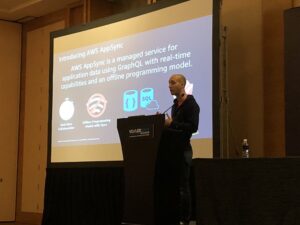 Great quick intro to AWS AppSync by @gabehollombe. GraphQL as a service! #voxxeddayssingapore https://t.co/O8UE1slNeJ