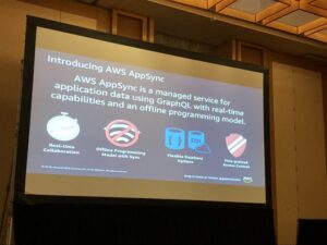 Great quick intro to AWS AppSync by @gabehollombe. GraphQL as a service! #voxxeddayssingapore https://t.co/O8UE1slNeJ