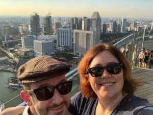 Checking out the observation deck before we hit the pool... https://t.co/UL3OmAF9lg https://t.co/R4LFmRpYaF