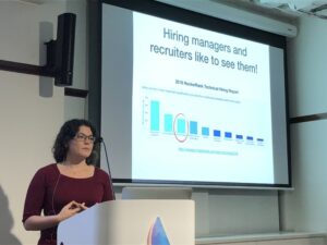 Personal projects are important because - for better or worse - hiring managers and recruiters still love to see them. (@Sebbenbear rightly points out how odd that is.) #ggdsyd https://t.co/ywbr2v7a6w