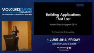 My talk "Building Applications That Last" from @voxxedsingapore is now online! Thanks @engineersftw for recording. 😍 https://t.co/BmMTpKBi7F https://t.co/iyxwHWg4WD