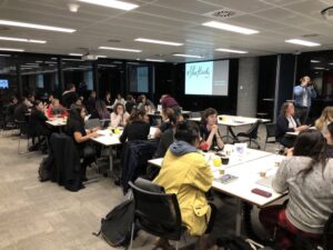 Look at this huge crowd of brilliant technical women! #shehacks2018 👏 https://t.co/29SivSjIfe