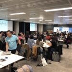 Look at this huge crowd of brilliant technical women! #shehacks2018 👏 https://t.co/29SivSjIfe