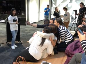 Hehe. I caught the #shehacks2018 judges mid-selfie! https://t.co/BXQBx4dSD1 https://t.co/gvvqAoepU0