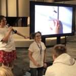 I Can - an IoT device (built on top of Amazon Dash buttons!) so kids can play soothing customised sounds and control their nightlights. #shehacks2018 https://t.co/WbQNZ3PPtt