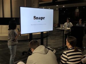 Snapr - automatically create calendar reminders from photos you take of event posters! I would use this. #shehacks2018 https://t.co/54u9ILFqzr