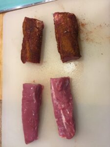 Step 2: take a pork tenderloin and season. https://t.co/mqPqwl8kUh