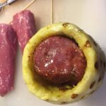 Step 3: stuff tenderloin in pineapple. https://t.co/6T0vRL56qS