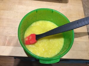 Step 7: puree the pineapple that was removed and baste the swineapples every hour. https://t.co/Fqg05o3oRz