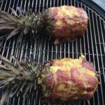 Step 7: puree the pineapple that was removed and baste the swineapples every hour. https://t.co/Fqg05o3oRz