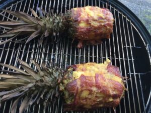 Step 7: puree the pineapple that was removed and baste the swineapples every hour. https://t.co/Fqg05o3oRz