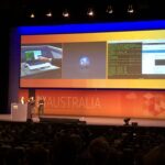 Live demos happening! @captainklein is using a @LeapMotion to control an app and then @Sphero. Great example of extensibility - you can connect existing components together and extend them easily. #AWSDevDay https://t.co/fQcG0H3ltV