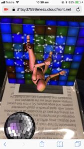 Fun demo as 1000+ people all load a Sumerian AR demo in their browser! (My dancer was upside down.) 😂 #AWSDevDay https://t.co/aRsOzVZ74q