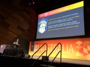 Learning about Serverless Application Model from Gerardo. This is relevant to my interests. #AWSDevDay https://t.co/bRz7nlxEji