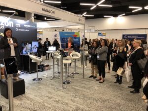 Some good advice from Jenny Goodridge in her lightning talk at the @AmazonAustralia booth. See more speakers every hour! #womenintech https://t.co/7e5kwUmyq6