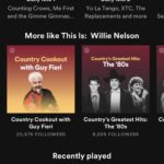 You listen to ONE Willie Nelson song... (Now I have to delete my Spotify account.) 😐 https://t.co/MjiyFJEJRk