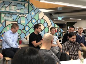 Heh. @stevelikesyou is having a big week of speaking at Sydney meetups. 😁 #sydtechleaders https://t.co/5r92jEPwCA