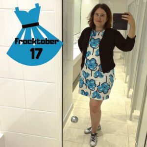 #frocktober 17: Laurel dress from @colettepatterns, made by me! #workbathroomselfie https://t.co/XOqmAjoLNA https://t.co/QR54fx9C1V