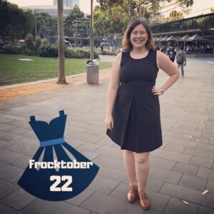 #frocktober 22: @sportscraft dress and Oxfords. (Thanks @frankarrigo for the photo!) https://t.co/rMacXSKsHh https://t.co/4HmHer6WGn