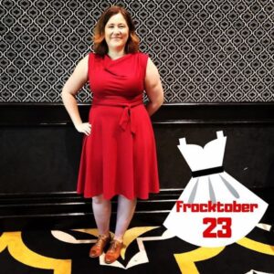 #frocktober 23: @heartofhaute dress and Oxfords. (Another photo from the great @frankarrigo!) ❤️👗 https://t.co/WqbaKMOVIK https://t.co/vlV7LOX72s