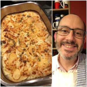 The smile of someone who knows he has made a REALLY damn good Potato Dauphinoise. https://t.co/MKutQv79z8 https://t.co/ck0YjTpB13