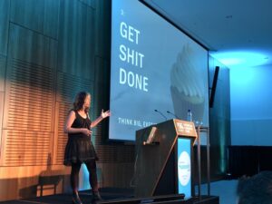 QFT: Vision without execution is hallucination. Changemakers get shit done. @mgiudice #wds18 https://t.co/YOo3Nr42wk