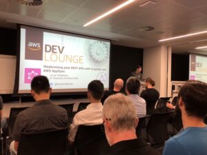 Lots of Brisbane folks excited to learn about GraphQL and AppSync at #AWSDevLounge tonight! https://t.co/msUsCKLfow