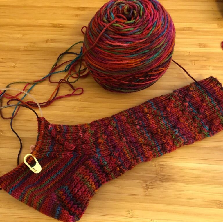 WIP - Milo Socks from @the.cookie.a. #ravelry