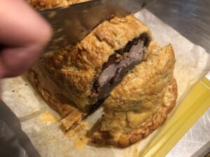 Happy Thanksgiving everyone! Turkey Wellington, mash, and silverbeet. ❤️🦃🍁 #after https://t.co/AgLs88pNcb