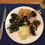 Happy Thanksgiving everyone! Turkey Wellington, mash, and silverbeet. ❤️🦃🍁 #after https://t.co/AgLs88pNcb