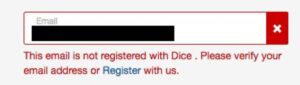 @Dicedotcom @LinkedIn AND! I can't even delete the profile, because whoever set it up didn't use my email address (though they did include it on the profile page itself). https://t.co/PnQtNCandx