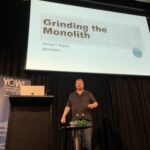 Thanks to #yow18 for the honour and privilege of introducing @mtnygard today! (What’s so bad about a monolith anyway?!) https://t.co/DM3OXJ4PG7