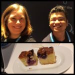 When your booth buddy brings you cake = 😍. Thanks @clangez!! #yow18 https://t.co/GbachWoyFO