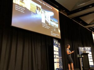 Nerding out as my fave @Doctor_Astro finishes the first day of #yow18 talking about science and space and travelling very fast! 🚀 https://t.co/wTARGI6SYH